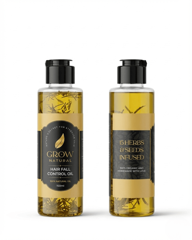Grow Natural Hair Fall Control Oil