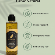Grow Natural Hair Fall Control Oil